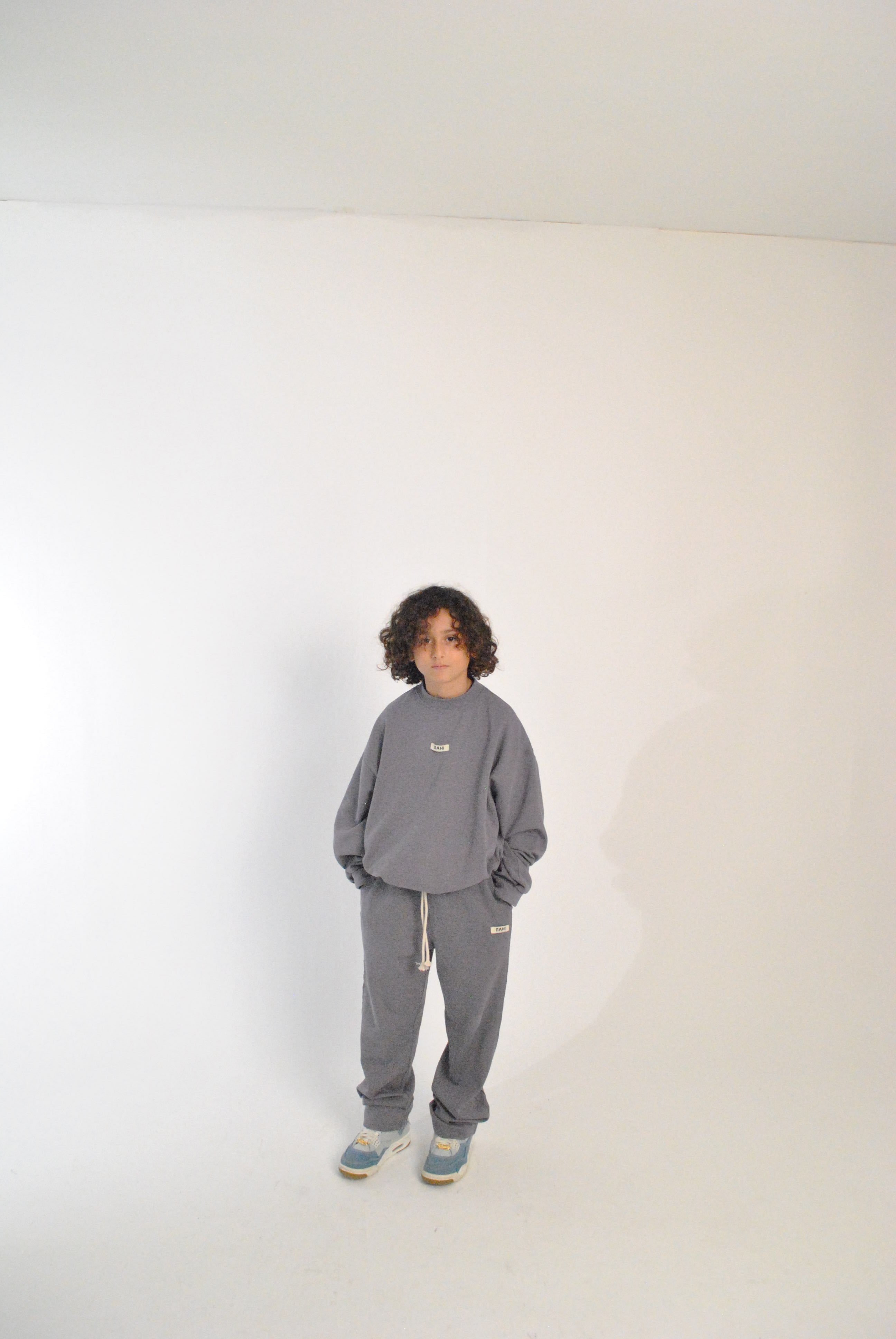 NAHI flow pant steel blue